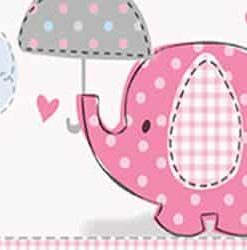 Pink Umbrellaphants Baby Shower