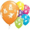 Cute & Cuddly Bears Assorted Printed Latex Balloons