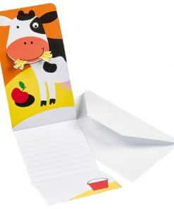 Farm Fun Party Invitation Cards