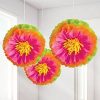 Hibiscus Pom Pom Party Decorations