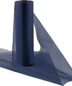 Navy Blue Organza Sheer Roll