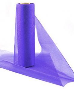 Purple Organza Sheer Roll