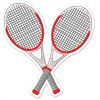 Tennis Party Tennis Racquets Cutout