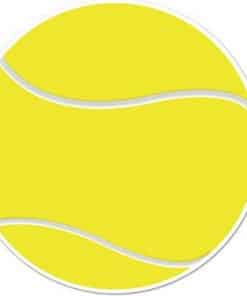 Tennis Party Tennis Ball Cutout