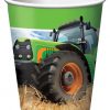 Tractor Time Party Paper Cups