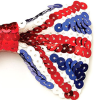 Union Jack Sequin Bow Tie