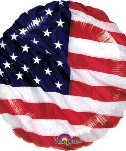 USA American Flag Foil Balloon