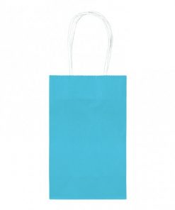 Turquoise Blue Small Paper Party Bags