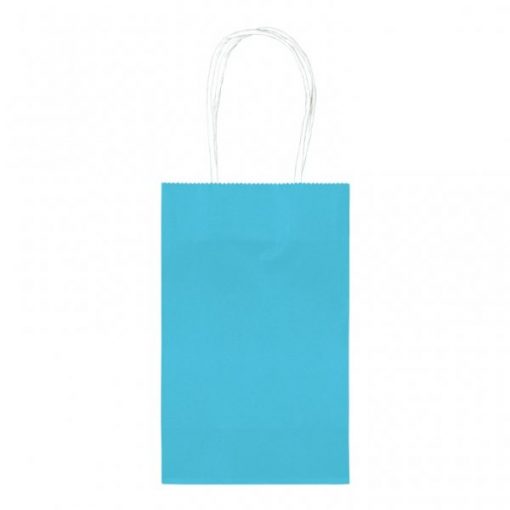 Turquoise Blue Small Paper Party Bags