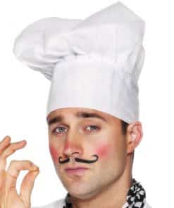 White Chef's Cotton Hat