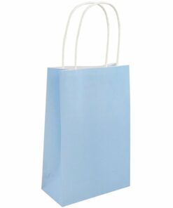 Baby Blue Paper Party Bag -