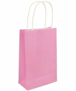 Baby Pink Paper Party Bag