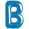 Blue Letter B Foil Balloon
