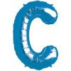 Blue Letter C Foil Balloon