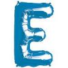 Blue Letter E Foil Balloon