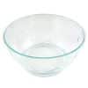 Clear Glazz Plastic Round Serving Bowl