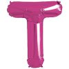 Magenta Pink Letter T Foil Balloon