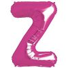 Magenta Pink Letter Z Foil Balloon