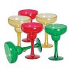 Multi-coloured Plastic Mini Margarita Glasses