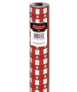 Red Gingham Table Roll