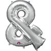 Silver Letter & Foil Balloon
