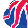Union Jack Plastic Bowler Hat