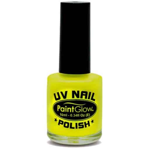 Yellow UV Nail Varnish Polish