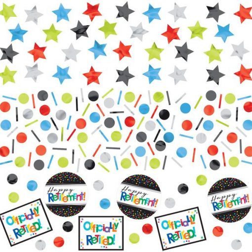 Retirement Officially Retired Party Confetti