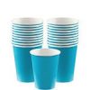 Turquoise Paper Party Cups