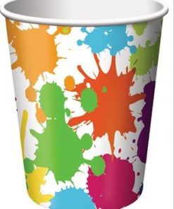 Art Themed Party Paper Cups