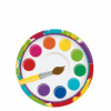 Art Themed Party Paper Plates