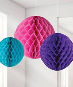 Brights Honeycomb Decorations