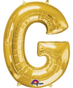 Gold Letter G - 16" Foil Balloon