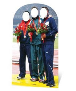 Olympic Photo Cardboard Cutout Out Stand-In