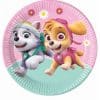  Paw Patrol Pink Party Plates, Cups & Napkins plus Paw Patrol Pink Party Supplies Decorations, Balloons & Party Bags are perfect for a pink-themed Paw Patrol birthday party.