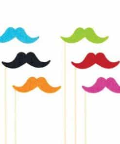 Summer Photo Booth Prop - Moustache on Stick