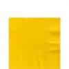Yellow Beverage Napkins - 25cm