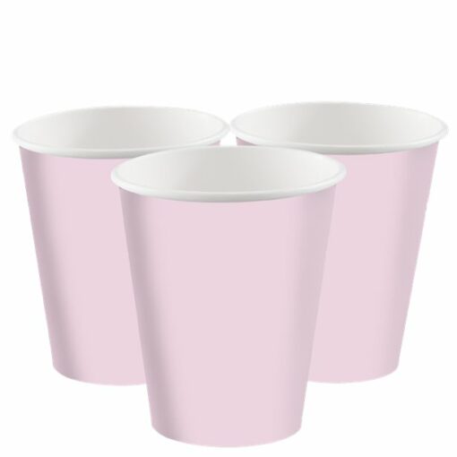 Baby Pink Paper Cups