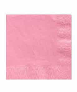 Baby Pink Party Paper Beverage Napkins