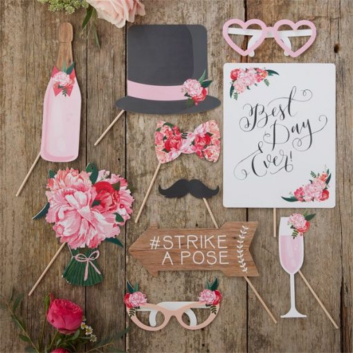 Boho Wedding Photo Booth Props