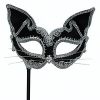 Cat Mask on Stick