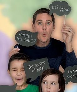 Chalk Photo Booth Props