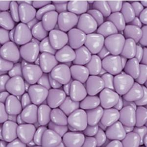Lilac Chocolate Hearts