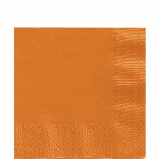 Orange Paper Napkins