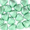 Pale Green Chocolate Hearts