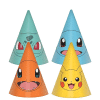 Pikachu Pokemon Party Cone Hats