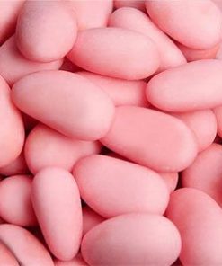 Pink Sugared Whole Almonds