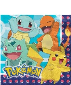 Pokemon Party Paper Napkins