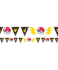Pikachu Pokemon Party Pennant Banner