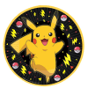 Pikachu Pokemon Party Paper Plates